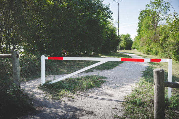 Old barrier.