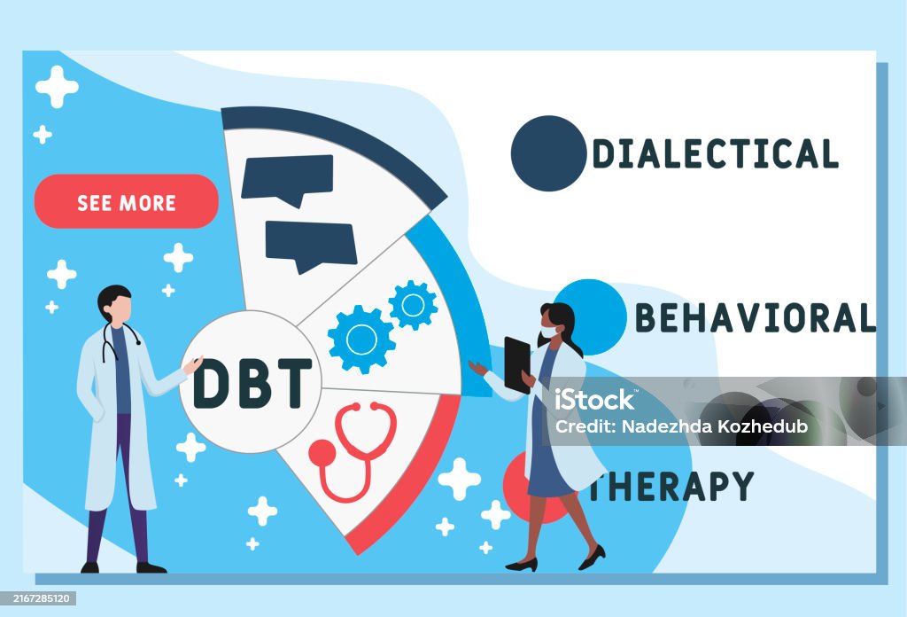 Dbt Icon Vector Dbt Dialectical Behavioral Therapy Stock Illustration - Download Image ...