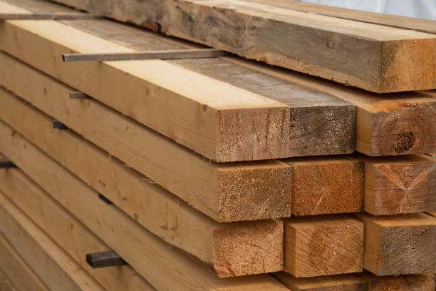 istock Edged boards.Building material.The material is made of wood 2167285206