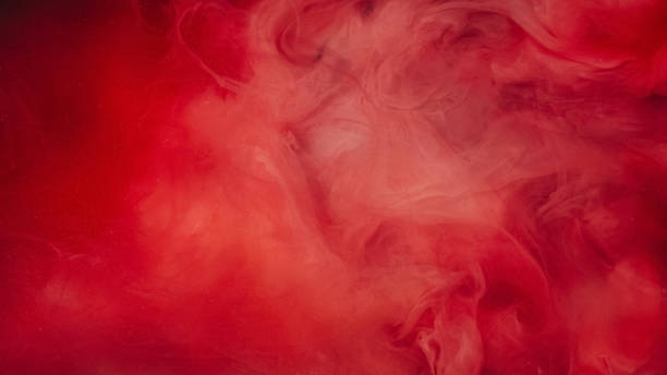 istock Ink water drop smoke cloud red pink explosion blob 2167285457
