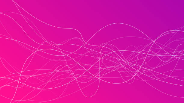Free Stock Photo of Pink background with abstract colorful light trails ...