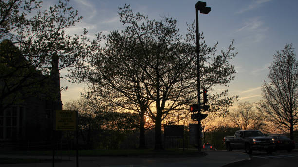 istock sunset in the city 2167289746