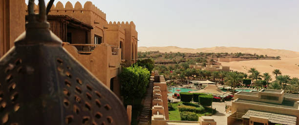 istock desert scene from the Arabic castle 2167289766