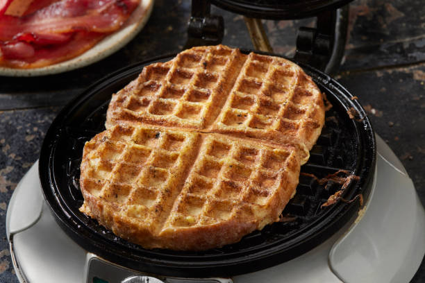 istock Preparing French Toast Waffles 2167293262