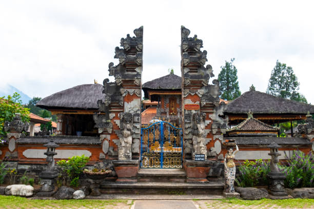 istock Ornate Gateway at Balinese Temple Entrance 2167297201