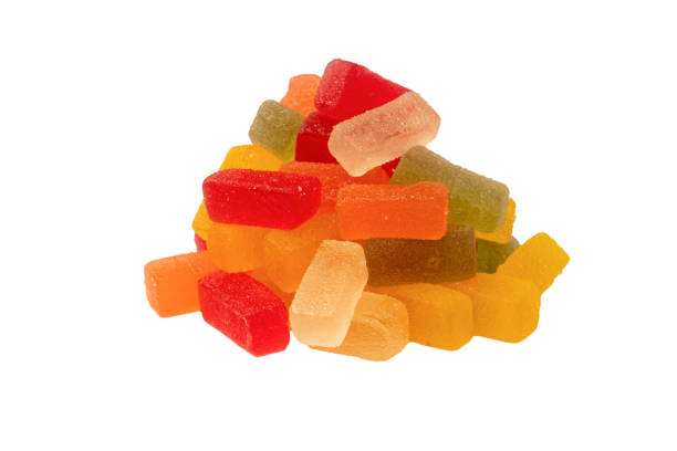 istock Marmalade candies isolated on a white background. 2167298676