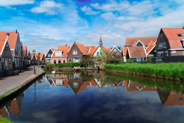 istock skyline of old town Zaanse Schans 2167300507