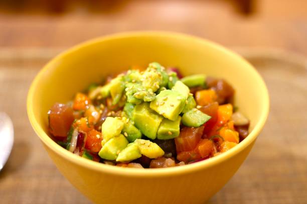 istock A seafood bowl with avocado that I ate in Tokyo 2167304239