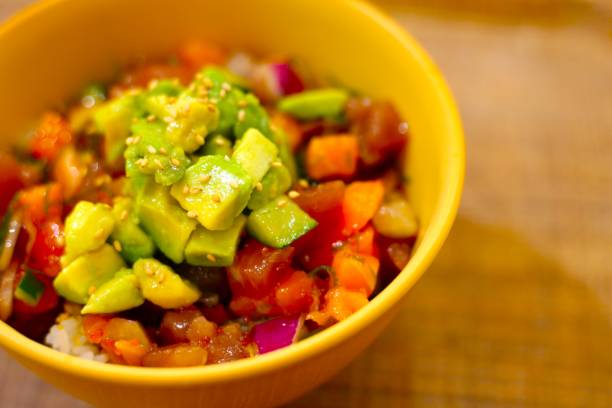istock A seafood bowl with avocado that I ate in Tokyo 2167304249