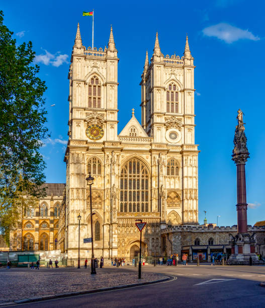 istock Westminster Abbey at sunset, London, UK 2167306562
