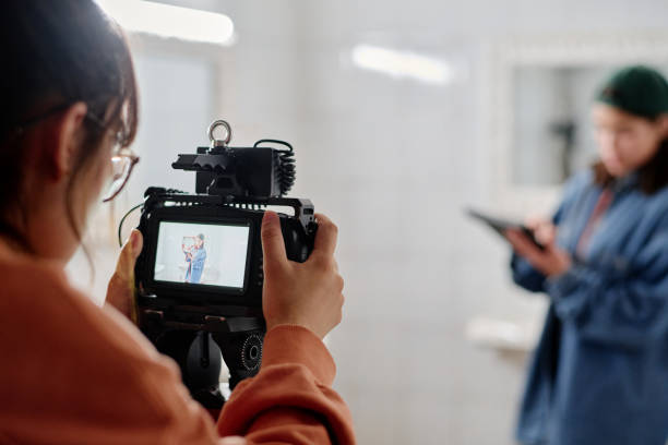 istock Capturing Photos with Professional Camera Equipment Indoors 2167307378