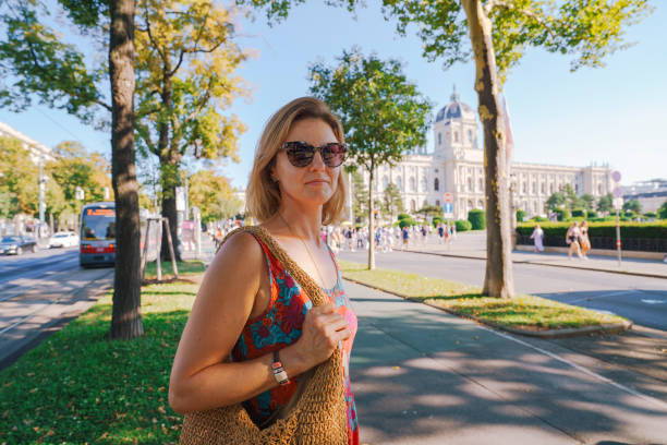 istock Woman walking in Homburg complex in Vienna, Austria 2167307850