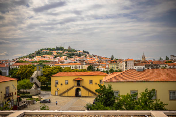 Castelo Branco, Portugal - June 27th 2024: The old town of Castelo Branco, Portugal stock photo
