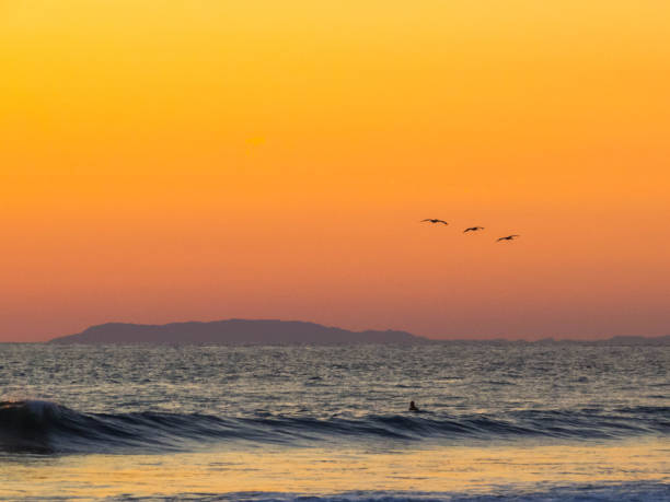 Sunset on the Hermosa Beach, Costa Rica