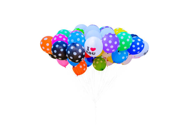 Bunch of balloons in sky
