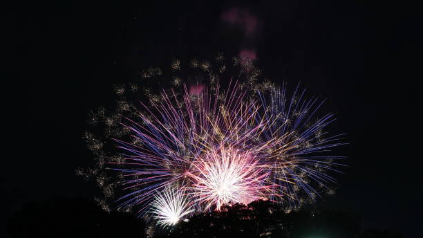 istock hanabi fireworks, summer in Japan 2167321692