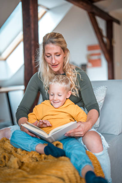 istock Caucasian Mother and Child Bonding Over a Story 2167324732
