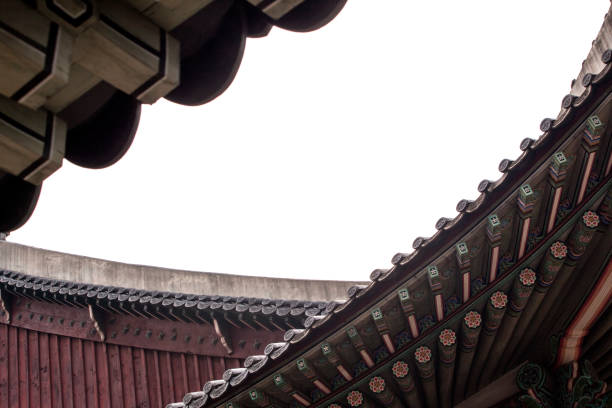 istock wooden eaves and roof 2167325221