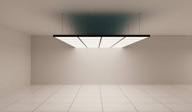 istock Backdrop, Modern room and lighting, Showroom, Wall, Product display, Floor, Exhibition, Copy space, Studio, 3D rendering 2167332670
