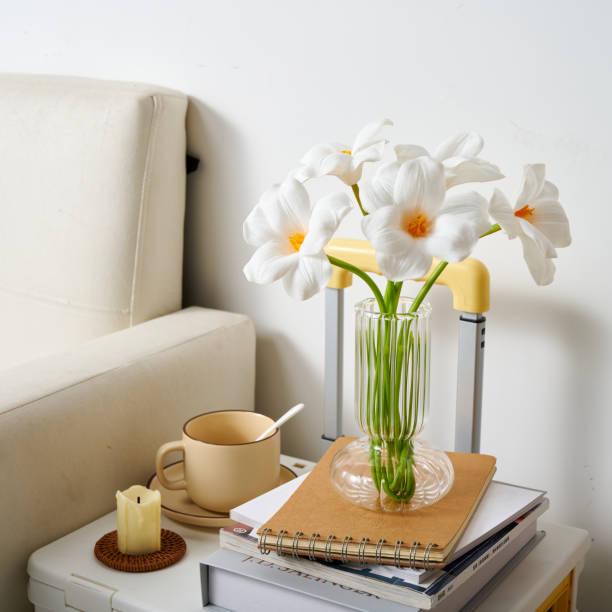 istock Fresh and elegant artificial tulip bouquet 2167332718