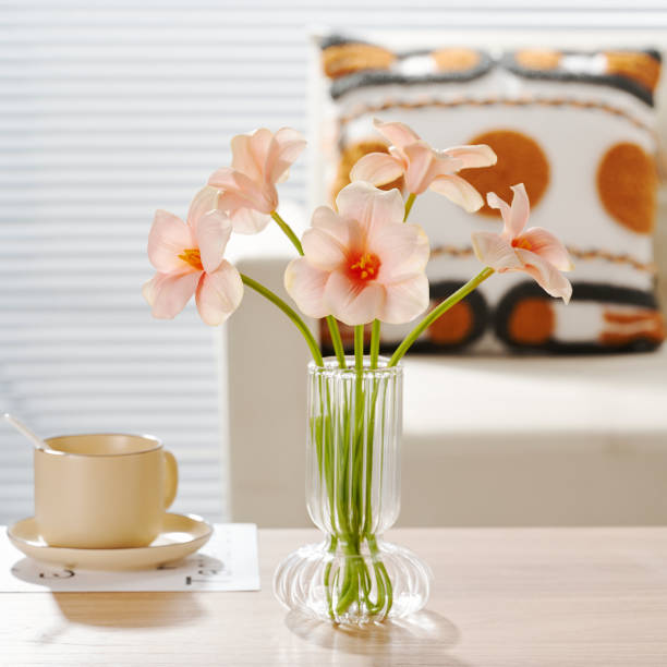 istock Fresh and elegant artificial tulip bouquet 2167332828