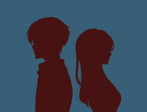 istock A man and a woman standing back to back on bad terms 2167339069