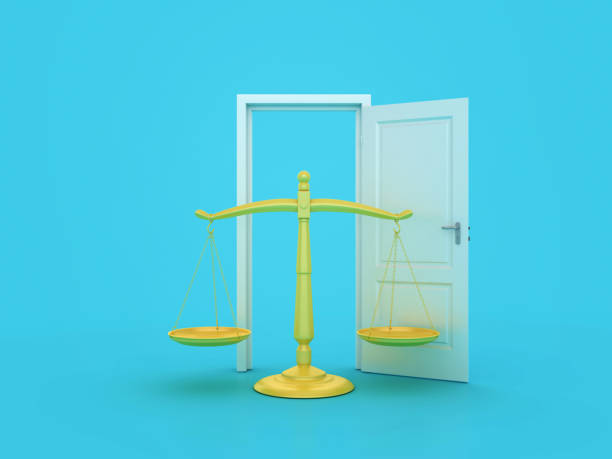 istock Legal Weight Scale with Open Door 2167340242