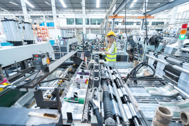 istock The European female engineers designs for machinery have optimized industry practices, offering significant business advantages through improved efficiency and reduced costs. 2167340262