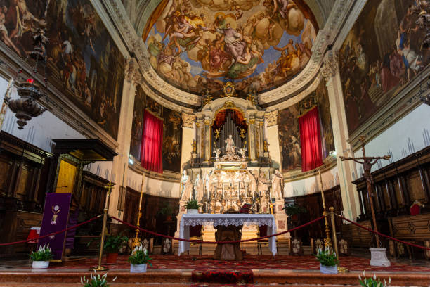 istock Altar in basilica di San Pietro di Castello 2167341185