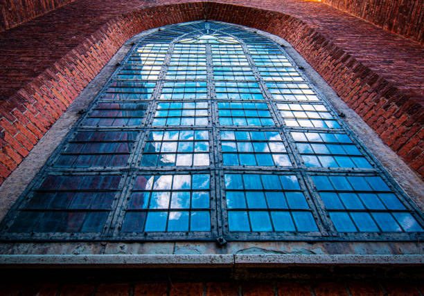 istock Window of the old church 2167341268