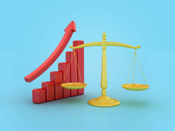 istock Legal Weight Scale with Bar Chart 2167341744
