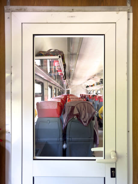 istock Door in a train carriage 2167344931
