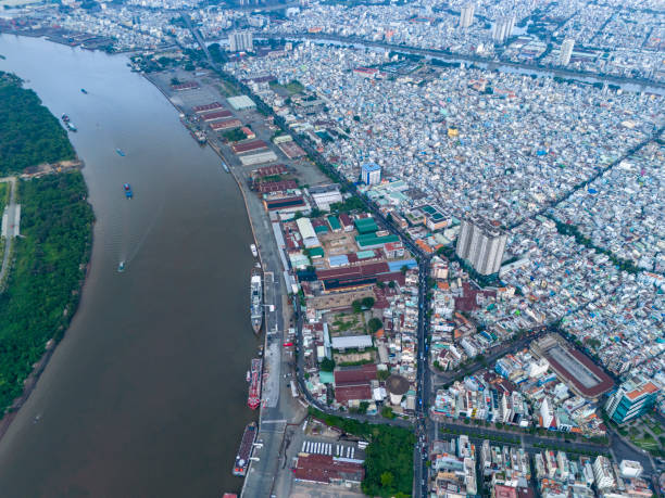 istock High angle view of Ho Chi Minh city 2167346263