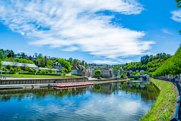istock Bouillon village and Semois riverin Ardennes, Belgium 2167347292