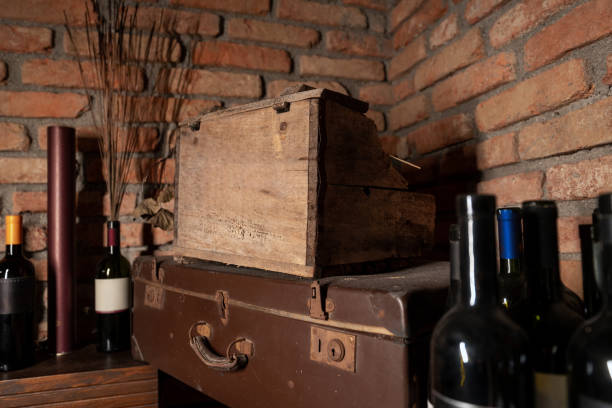 istock Antique Elegance in a Wine Cellar 2167348219