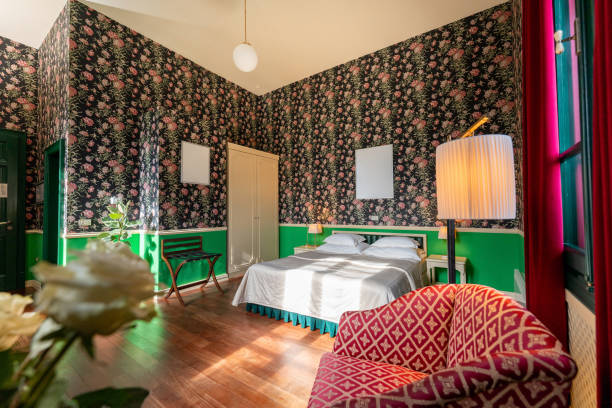 istock Charming Vintage Boutique Hotel Room Interior 2167348458