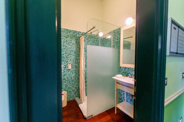 istock Vintage Boutique Hotel Bathroom Aesthetics 2167348496