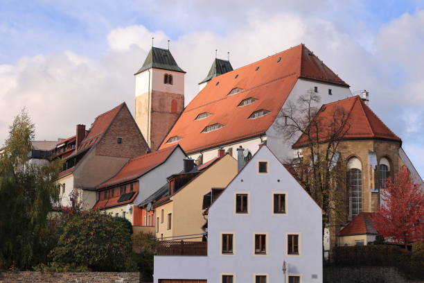 istock Beautiful autumn day in Freiberg in Saxony 2167348501