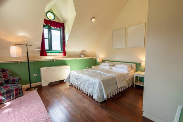 istock Charming Vintage Boutique Hotel Room Interior 2167348552