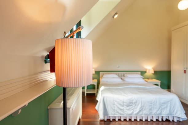istock Charming Vintage Boutique Hotel Bedroom Interior 2167348556