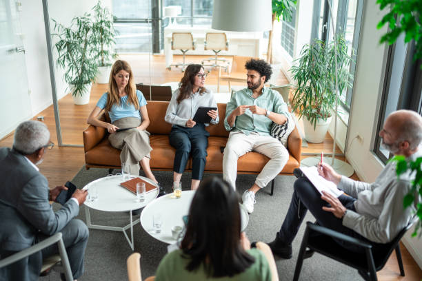 istock Multicultural Team in a Casual Office Meeting 2167348971