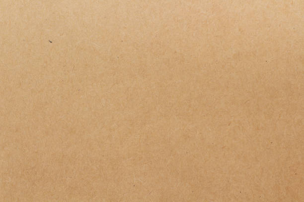 istock Cardboard sheet texture background, pattern of brown kraft paper with vintage style. 2167350052