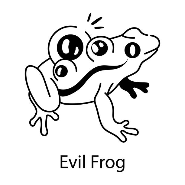 Evil Rondo Frog 900+ Scary Frogs Stock Illustrations, Royalty-Free Vector Graphics ...