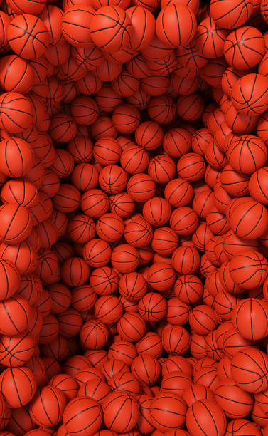 istock background completely filled with basketballs 2167353650