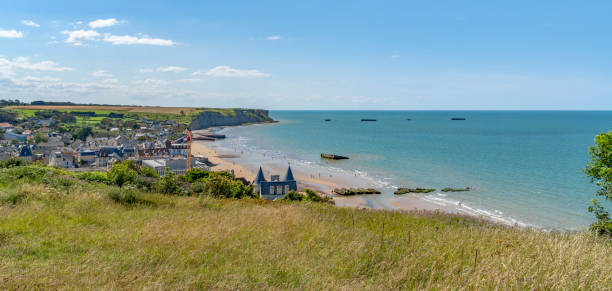 Gold beach near Arromanches-les-Bains