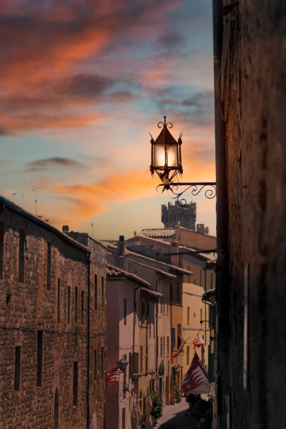 Alley in the old town of Arezzo