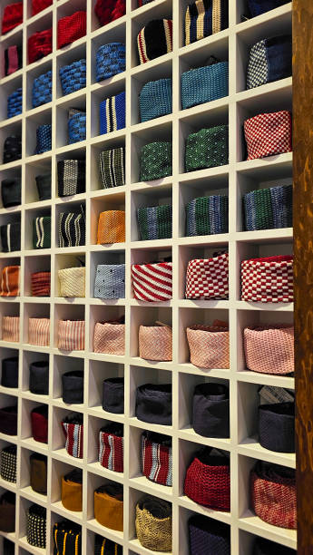 istock Closet full of colorful ties 2167358066