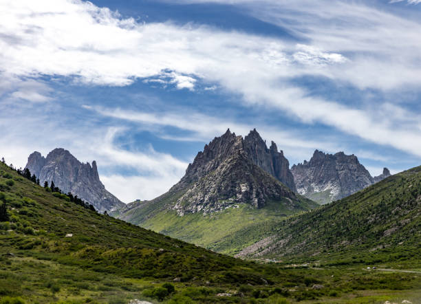 istock lianbaoyeze mountain between Sichuan and Qinghai province 2167361941