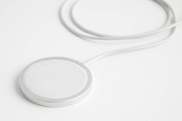 istock Wireless magnetic charger, modern equipment for mobile phone. 2167376010