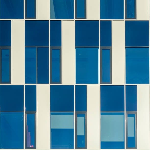 istock Windows of an office building in Budapest, abstract 2167377331